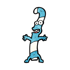 cartoon candy cane