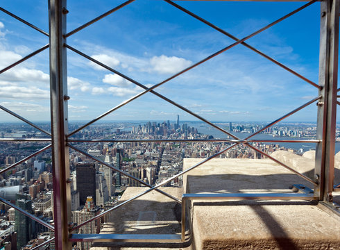 View Of Manhattan From The Empire State Building