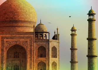 lLe Taj Mahal à Agra en Inde