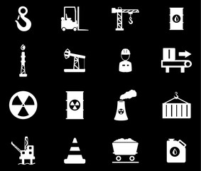 Industrial simply icons