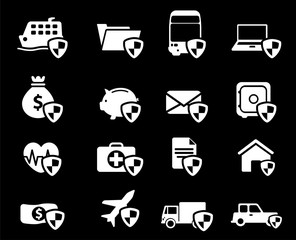 Insurance simply icons