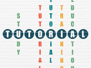 Learning concept: Tutorial in Crossword Puzzle