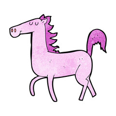 cartoon horse
