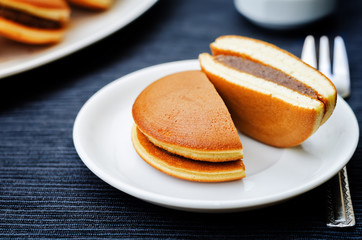 dorayaki, Japanese red bean pancakes