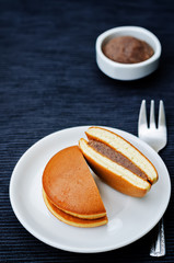 dorayaki, Japanese red bean pancakes