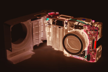 digital camera / Interior of a digital still camera