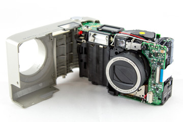 digital camera / Interior of a digital still camera