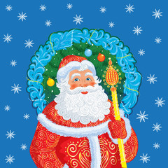 Russian Christmas and New Year Father Frost.