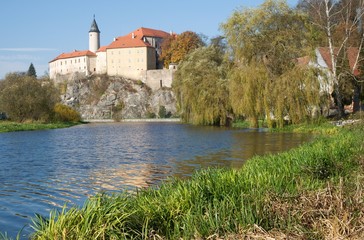Naklejka premium Castle Ledec nad Sazavou in Central Bohemia, Czech republic.