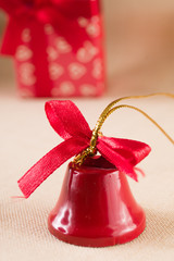 Bell with gift