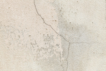 Closeup crack concrete wall texture background