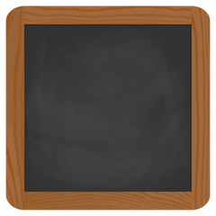 chalk board with wooden frame