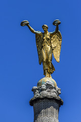 Fontaine du Palmier (1750 - 1832) at Place du Chatelet, Paris.