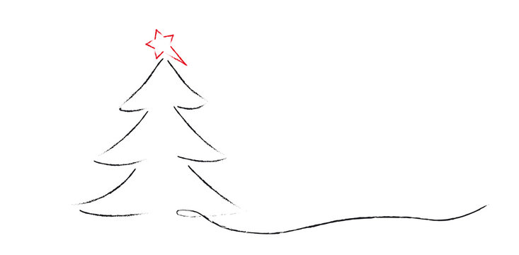tannenbaum - gemalt