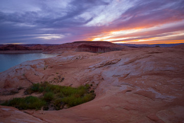 Lake Powell after Sunset