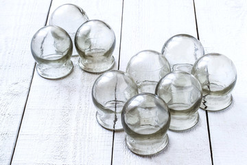 Old medical cupping glass