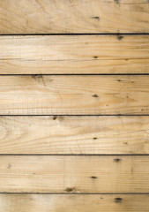 Fototapeta premium New wooden wall closeup