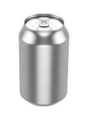White Metal Aluminum Beverage Drink Can 500ml