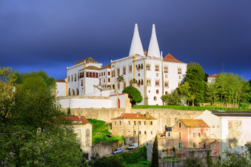Fototapeta na wymiar The National Palace, Sintra, Portugal