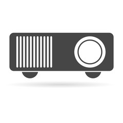 Projector sign icon