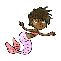 cartoon mermaid