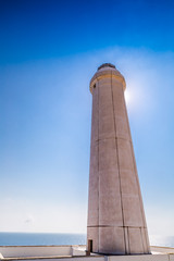 The lighthouse of Cape of Otranto in Italy