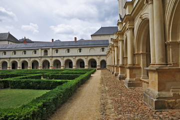 Fototapeta premium L'Abbazia di Fontevraud - Loira, Francia