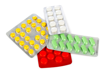 Packs of pills