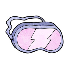 cartoon ski goggles