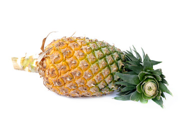 Pineapple on white background.