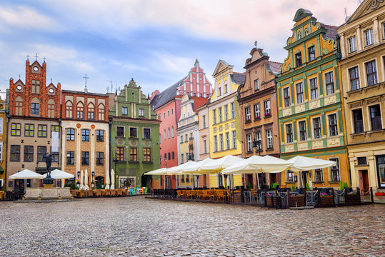 Stary Rynek, Old Marketplace Square in Poznan, Poland