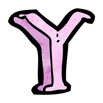 recommend clip art: cartoon letter Y