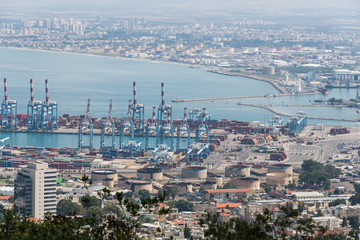 Haifa from Yefe Nof promenade
