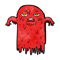 cartoon spooky ghost