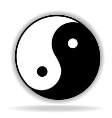Yin Yang symbol of harmony and life