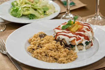 salmon burger