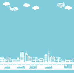 Obraz premium 町並み