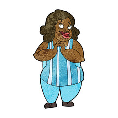 cartoon happy cook