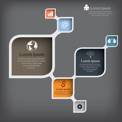 Squares background Vector illustration. can be used for workflow