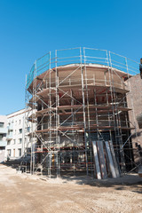 building site of a new office building in Hilden