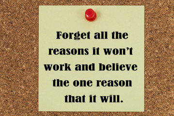Inspirational quote