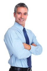 Handsome businessman.