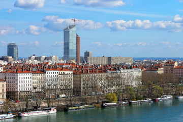 Lyon, Rhône et Part-Dieu
