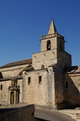 Fototapeta na wymiar church of Venasque, Provenza, France