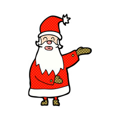 cartoon santa