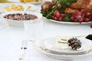 Thanksgiving Setting