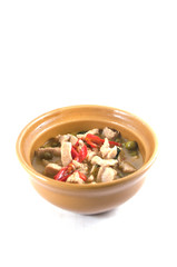 Green pork Curry , Thai cuisine