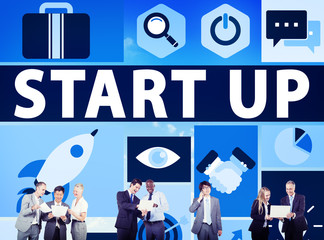 Start Up Business New Launch Technology Concept