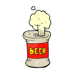 cartoon beer can