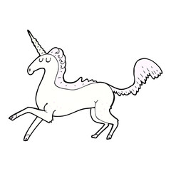 cartoon unicorn
